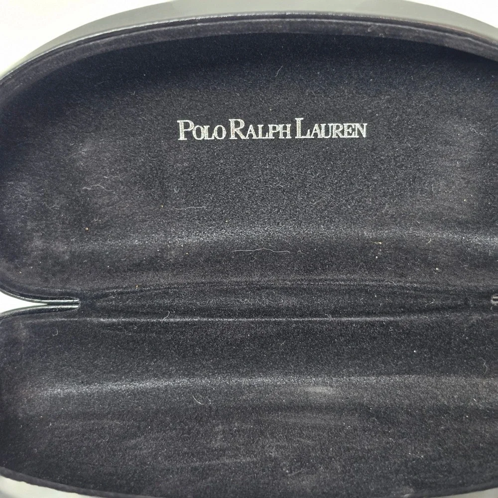 Polo Ralph Lauren Sunglasses Case Black Hard Shell Clamshell‎ Eyewear Protector